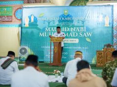 Peringati Maulid Nabi, Wabup Siak Syamsurizal Ajak Masyarakat Cegah Karhutla dan Jaga Lingkungan