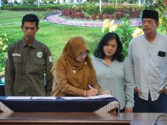 Sinergi Pemkab Siak dan Dunia Usaha, 30 Km Jalan Kabupaten Diperbaiki dari Program CSR